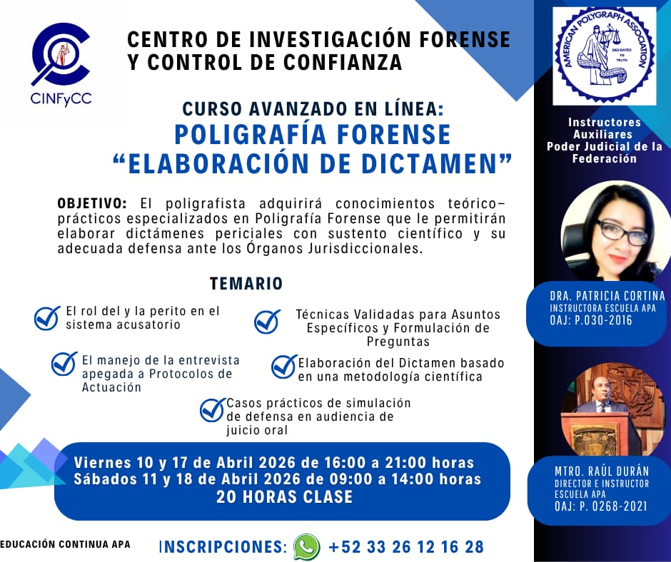 ESCUELA DE POLIGRAFÍA GUADALAJARA MEXICO