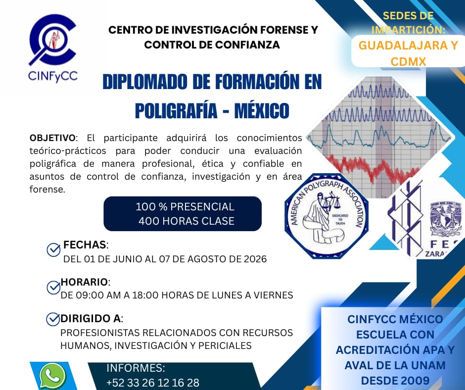 ESCUELA DE POLIGRAFÍA GUADALAJARA MEXICO